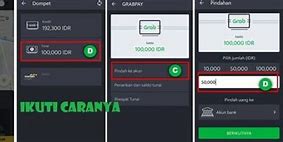 Cara Tarik Uang Di Dompet Kredit Grab